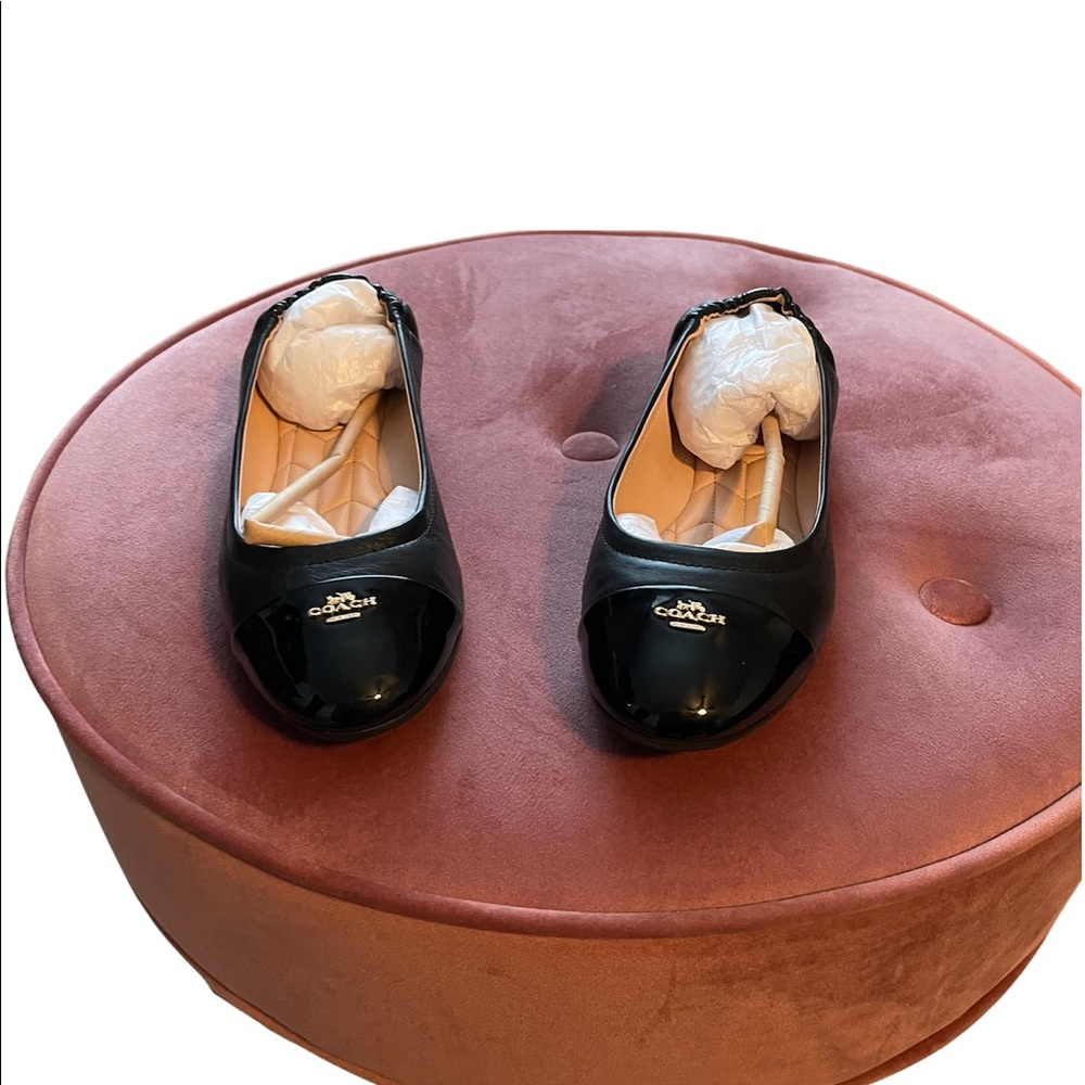 Brand new with box Coach Bonnie Point Ballet Flats